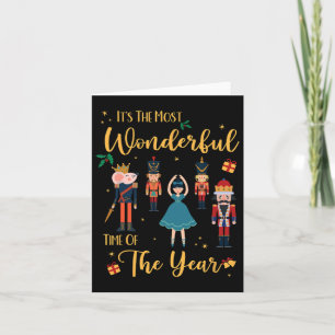 It's The Most Wonderful Time Of The Year Nutcracke Card