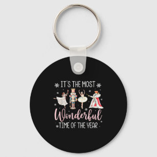 It's The Most Wonderful Time Of The Year Nutcracke Key Ring