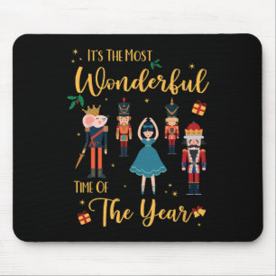 It's The Most Wonderful Time Of The Year Nutcracke Mouse Mat