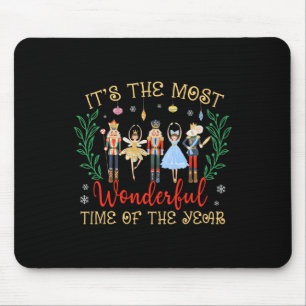 Its The Most Wonderful Time Of The Year Nutcracker Mouse Mat