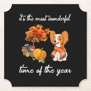 It's The Most Wonderful Time Of The Year Paper Coaster