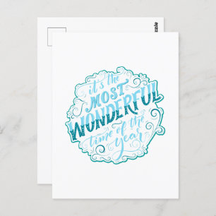 It's the Most Wonderful Time of the Year Postcard