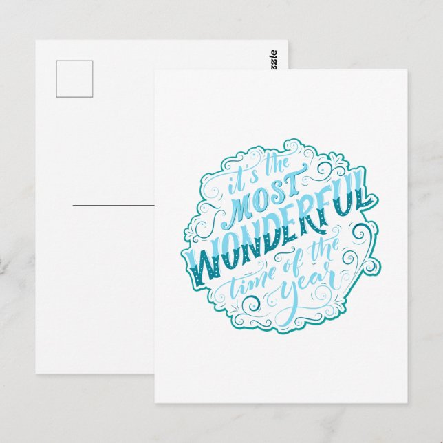 It's the Most Wonderful Time of the Year Postcard (Front/Back)