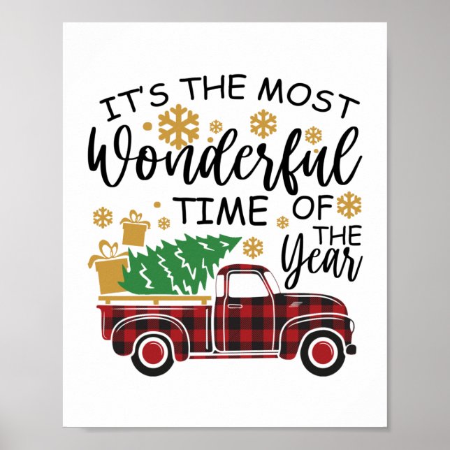 It's The Most Wonderful Time Of The Year Poster (Front)