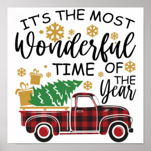 It's The Most Wonderful Time Of The Year Poster