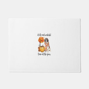 It's The Most Wonderful Time Of The Year Saint Ber Doormat