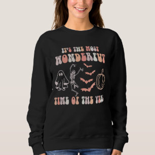 It's The Most Wonderful Time Of The Year Skeleton  Sweatshirt