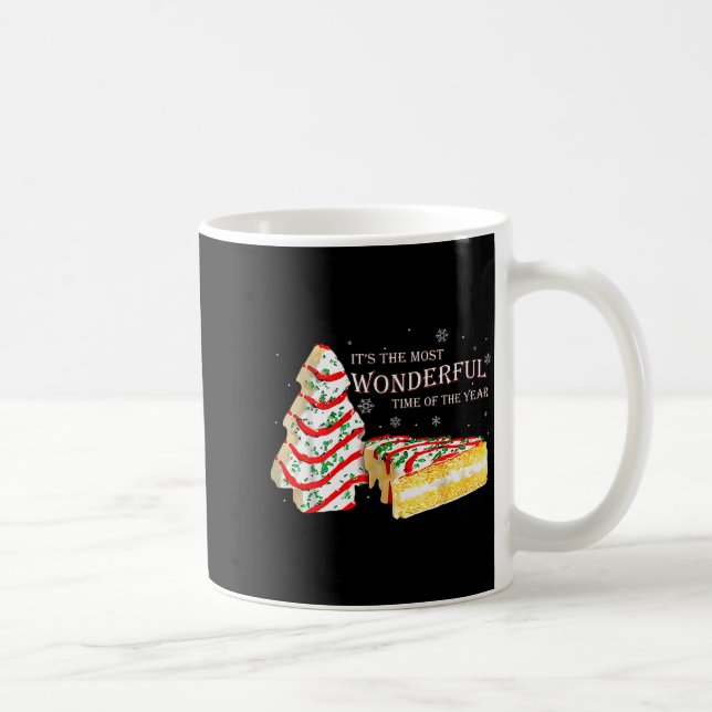 Its The Most Wonderful Time Of The Year Snack Cake Coffee Mug (Right)