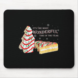 Its The Most Wonderful Time Of The Year Snack Cake Mouse Mat