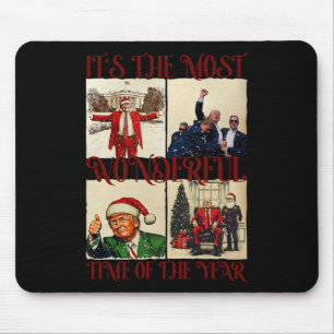 It's The Most Wonderful Time Of The Year Trump Ele Mouse Mat
