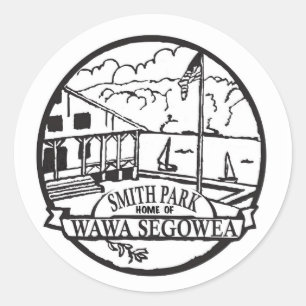 It's the official Smith Park Logo! Classic Round Sticker