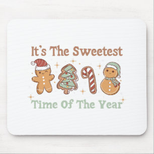 It's The Sweetest Time Of The Year Cute Funny Xmas Mouse Mat