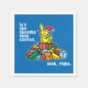 It's The Thought That Counts Napkin