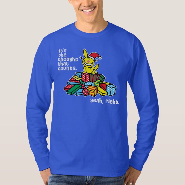 It's The Thought That Counts T-Shirt (Front)