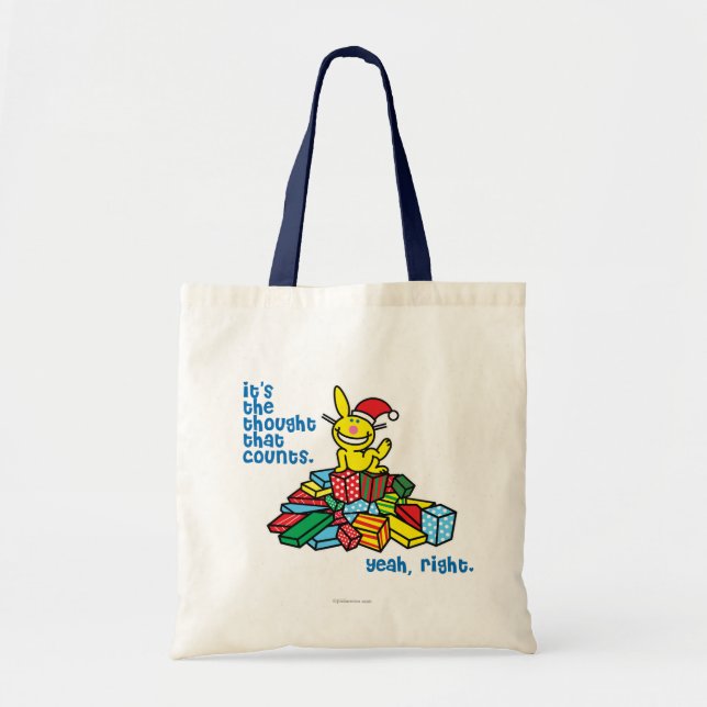 It's The Thought That Counts Tote Bag (Front)