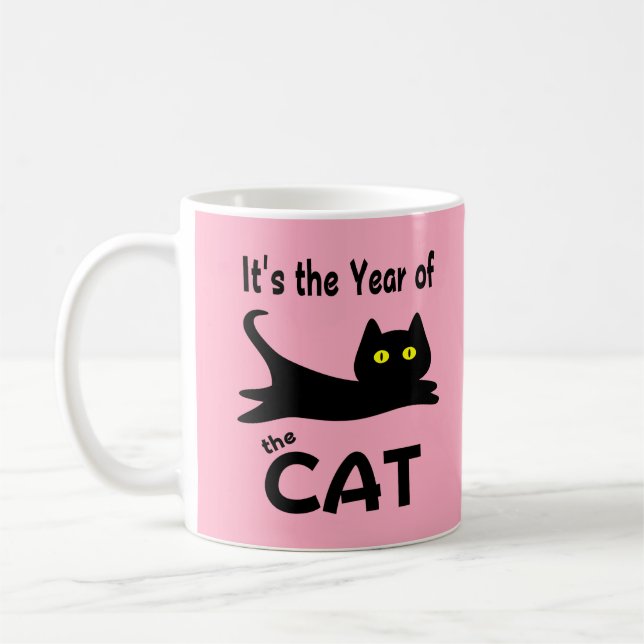 It's the Year of the CAT Coffee Mug (Left)