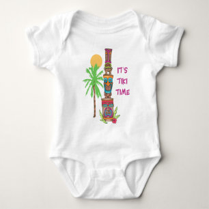It's Tiki Time Baby Bodysuit