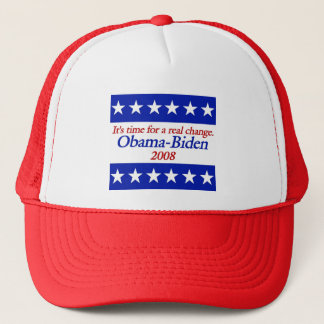 It's Time for a real change. Obama Biden Hat
