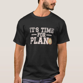 It's time for plan B Bitcoin Crypto Retro Vintage T-Shirt