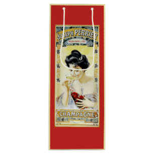 It's time for some wine vintage wine label bag