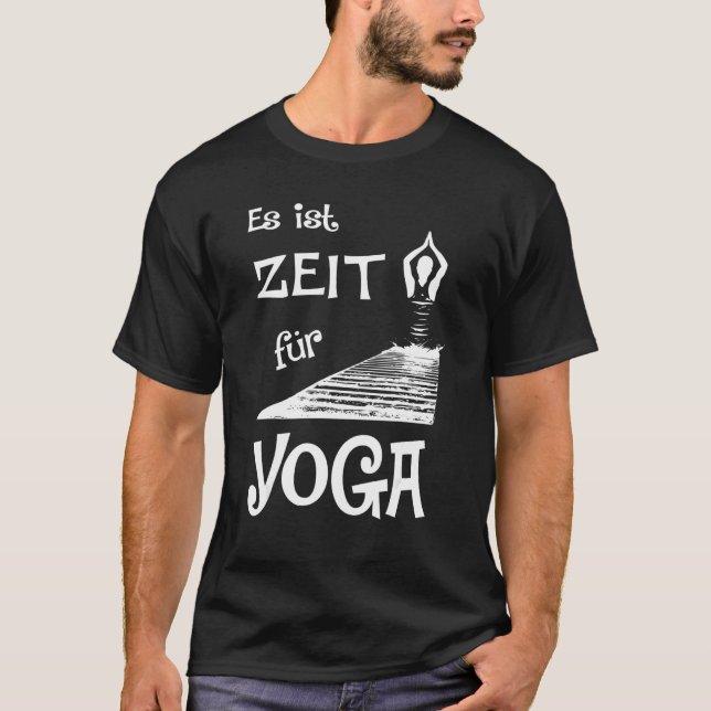 It's time for yoga T-Shirt (Front)