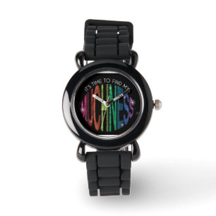 It's Time to find your MUCHNESS! Glittery Watch