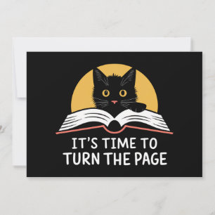 It's Time To Turn The Page Kamala Harris Politic  Invitation