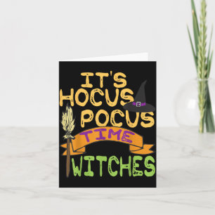 Its Time Witches Card