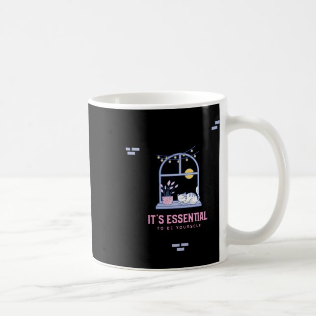 It's To Be Yourself  Coffee Mug (Right)