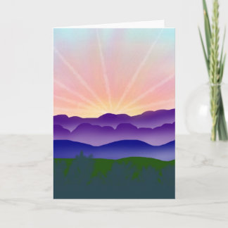 It's too early to get up! card