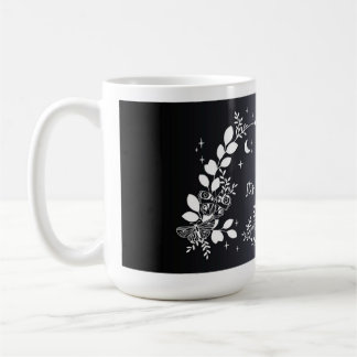 It's Too Nonfictiony Out There Bookish Mug, Black Coffee Mug
