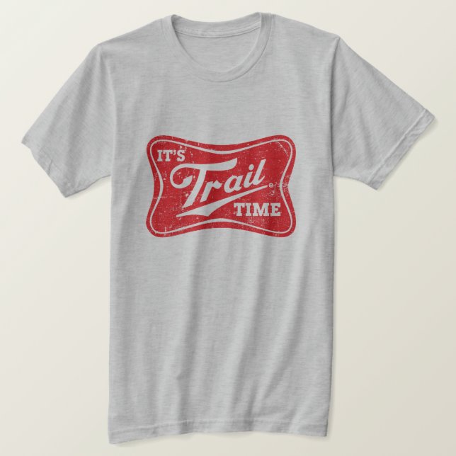 It's Trail Time T-Shirt (Design Front)