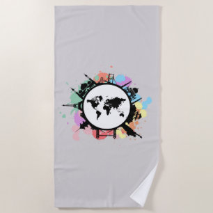 It's travel time beach towel