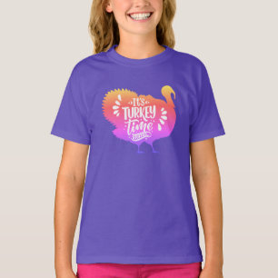 It's Turkey Time Staffed for Thanksgiving T-Shirt
