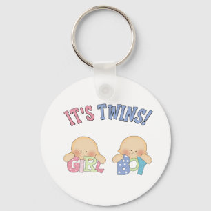 ITS TWINS (Boy Girl) Key Ring