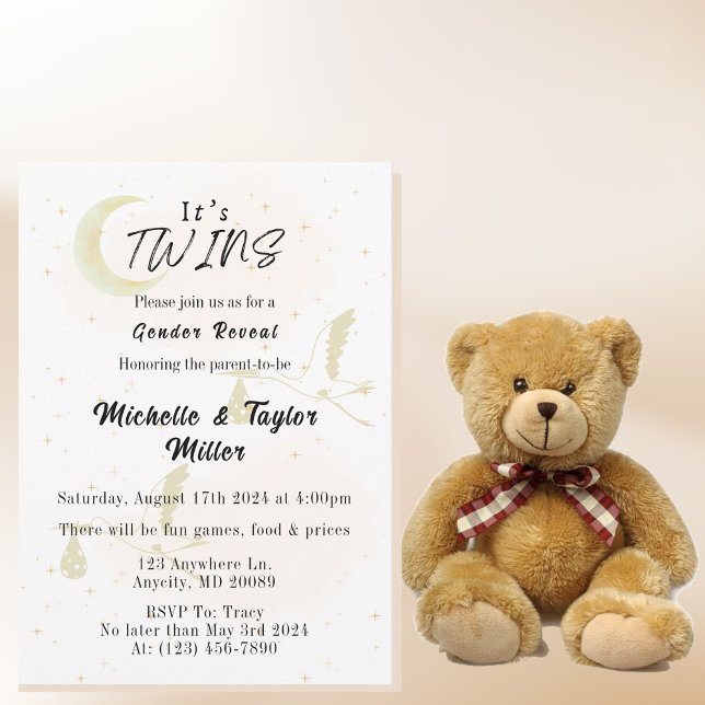 It's Twins Gender Reveal Announcement (Creator Uploaded)