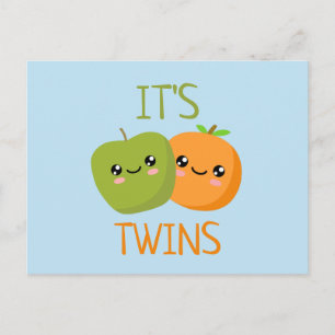 It's Twins Postcard