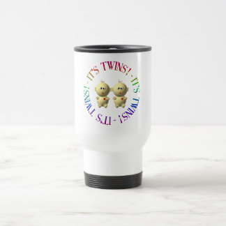 It's twins! travel mug