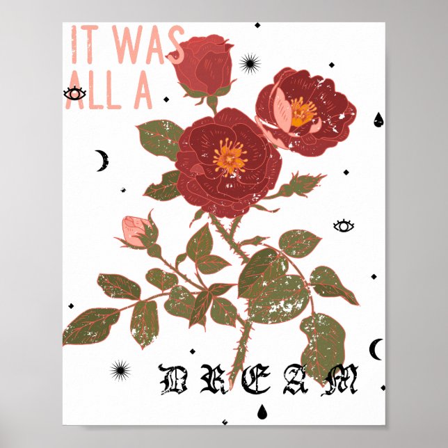 ITS WAS ALL ROSE POSTER (Front)