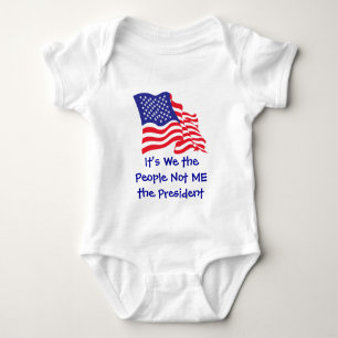 It's We the People, Not Me the P... Baby Bodysuit