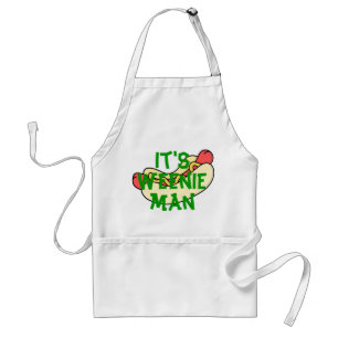 It's Weenie Man! Standard Apron