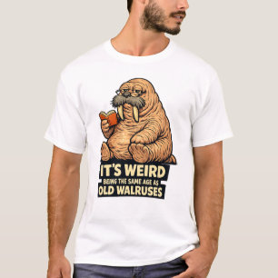 It's Weird Being The Same Age As Old Walruses   Fu T-Shirt