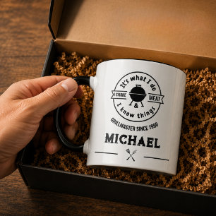 It's What I Do I Smoke Meat & I Know Things Funny Mug