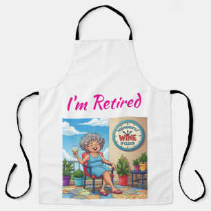 It's Wine O'Clock Apron