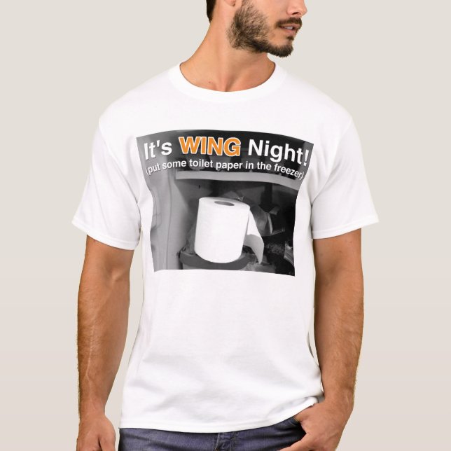 It's Wing Night! T-Shirt (Front)