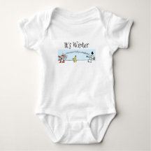 It's Winter Baby Bodysuit