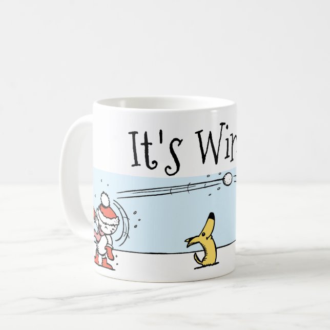 It's Winter Coffee Mug (Front Left)