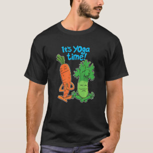 It's Yoga Time Graphic Yoga Men Women T-Shirt