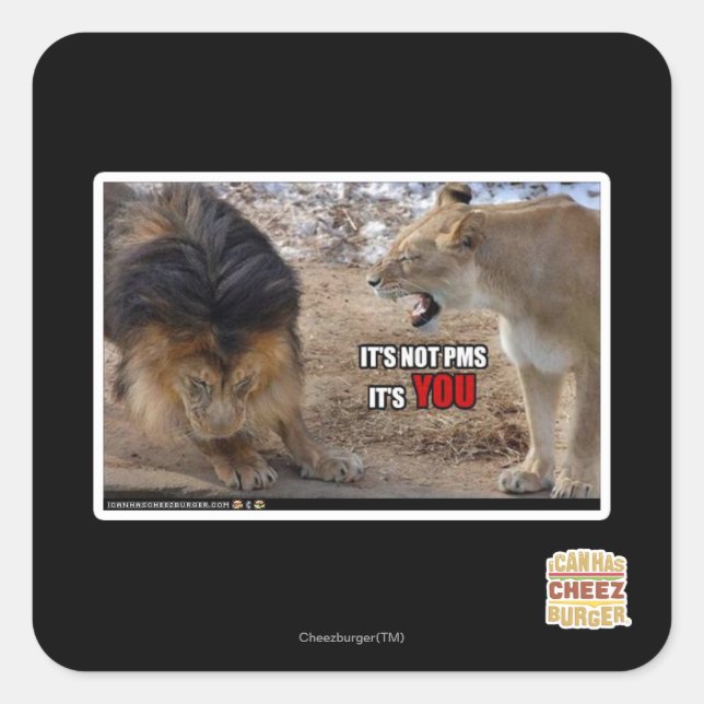 It's YOU! Square Sticker (Front)