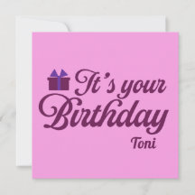 It's Your Birthday Invitation